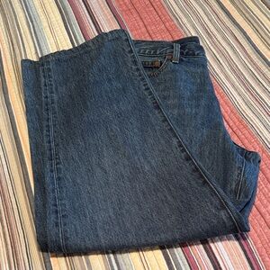 Lands' End Square Rigger Blue Jeans NWOT